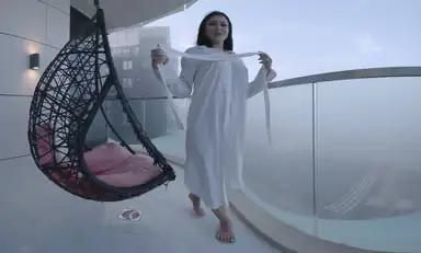 Mistress Kennya BDSM Vacation Fantasy Episode 4 Balcony Tease