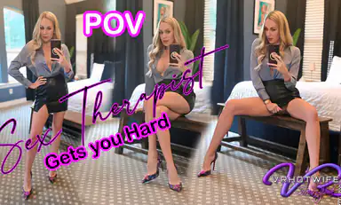 Therapists Dildo Joi Cum X2 on My Face
