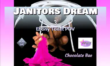 Janitors Fantasy Vol 3 Ebony Toilet POV Squirt Edition