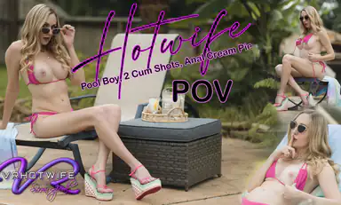 POV Hotwife Anal with Poolboy