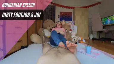 Hungarian Speech Dirty Footjob Joi